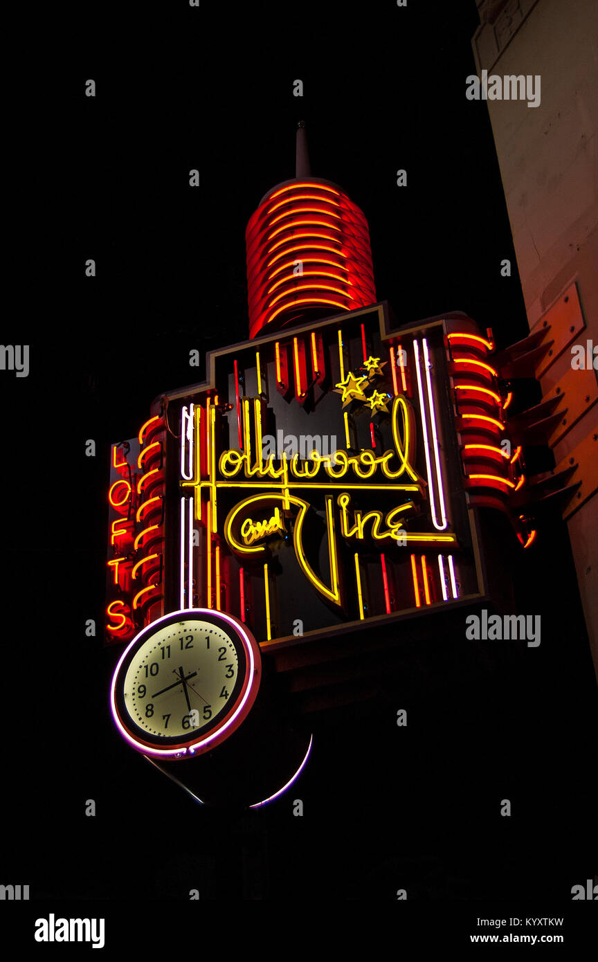 Hollywood and vine hires stock photography and images Alamy