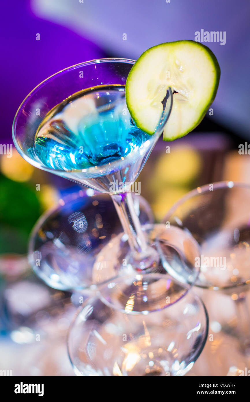 Cocktail night celebration Stock Photo - Alamy