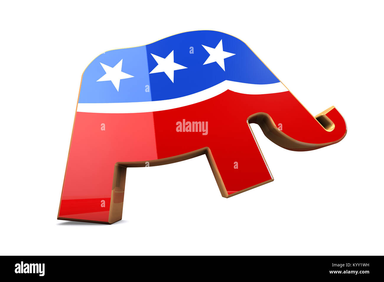 Republican Party Symbol Stock Photo
