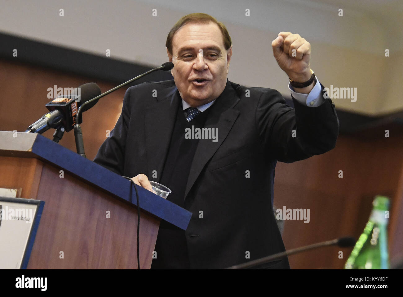 Clemente Mastella, Mayor of Benevento and former Minister of Justice