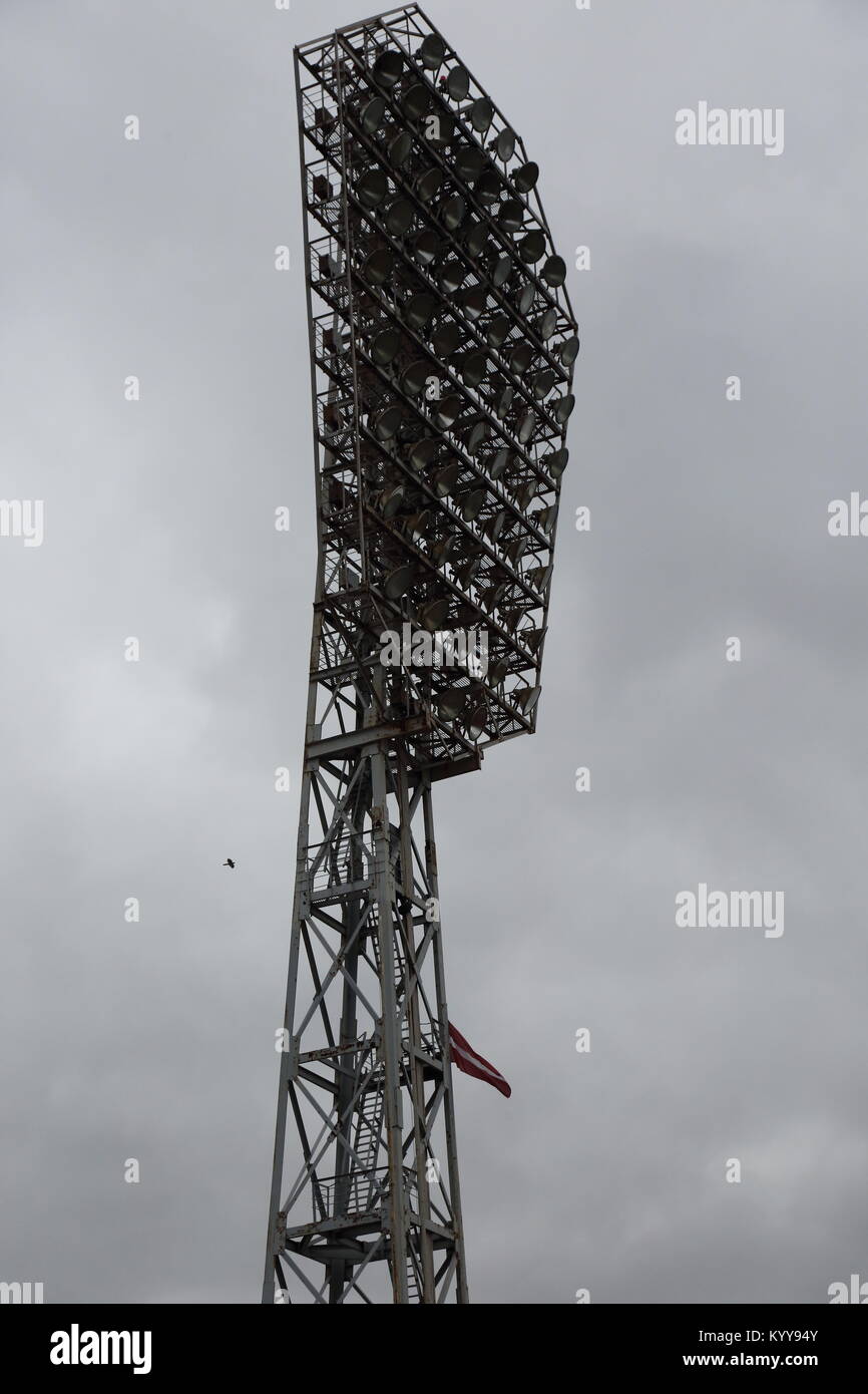 Riga, Latvia. The Daugava Stadium in Riga is home to FK Daugava and FK