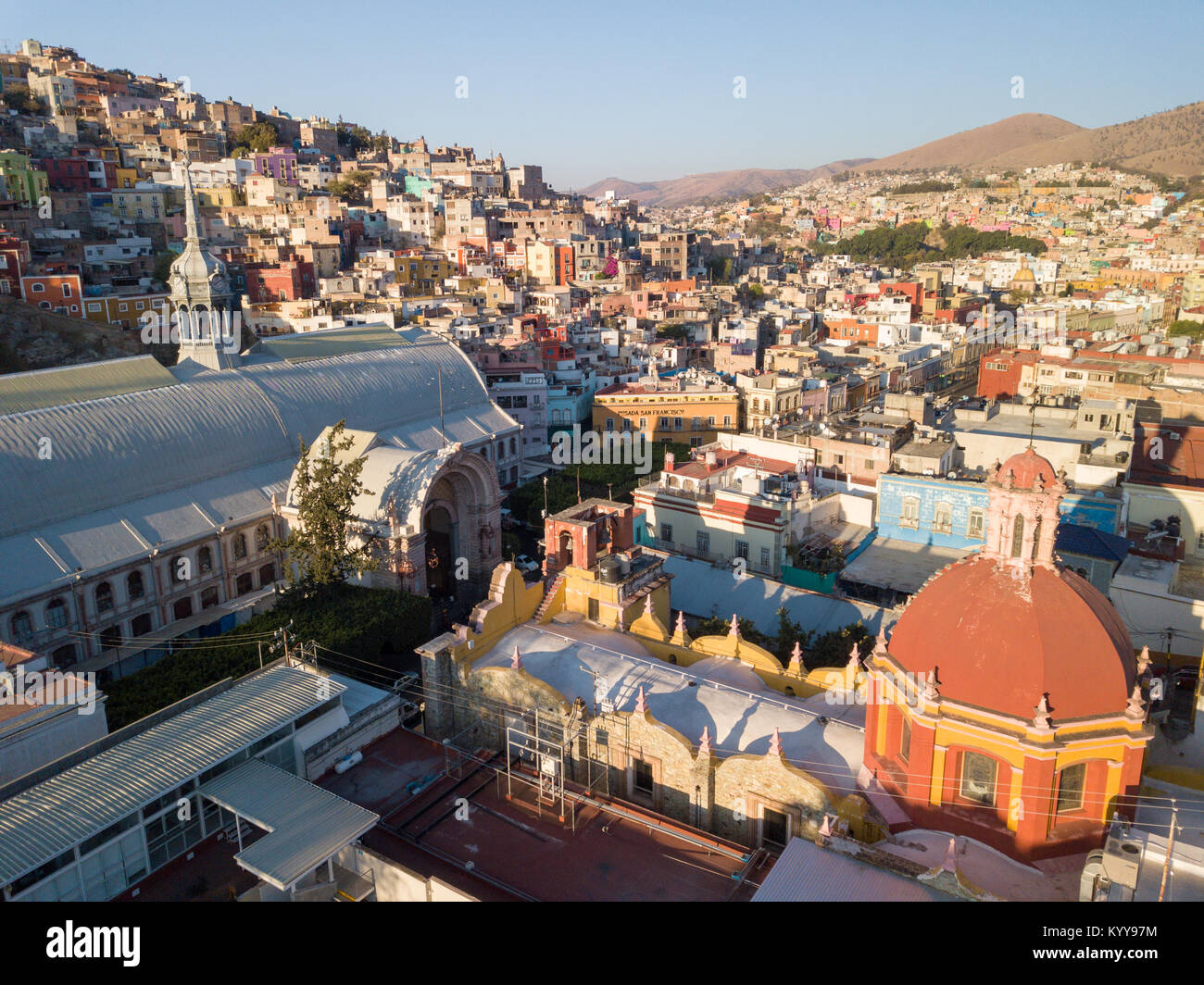 Mercado Hidalgo or Hidalgo Market. Guanajuato, México Stock Photo - Alamy