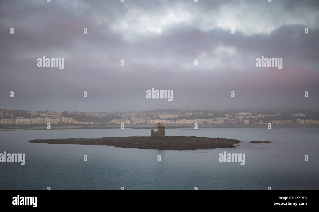 Tower Of Refuge Isle Of Man High Resolution Stock Photography and ...