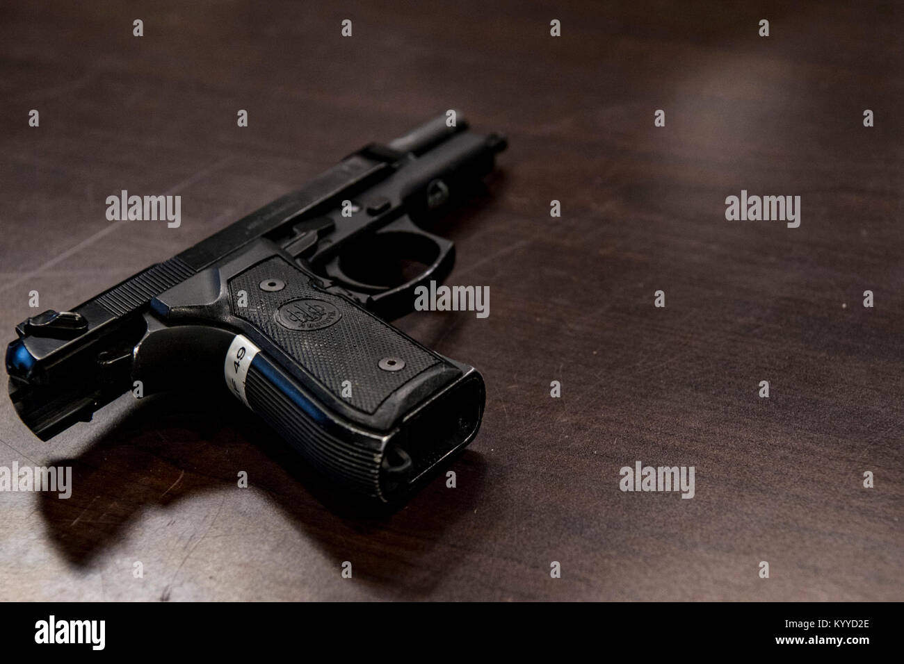 The Beretta M9 handgun is the standard issue sidearm of the U.S. Air