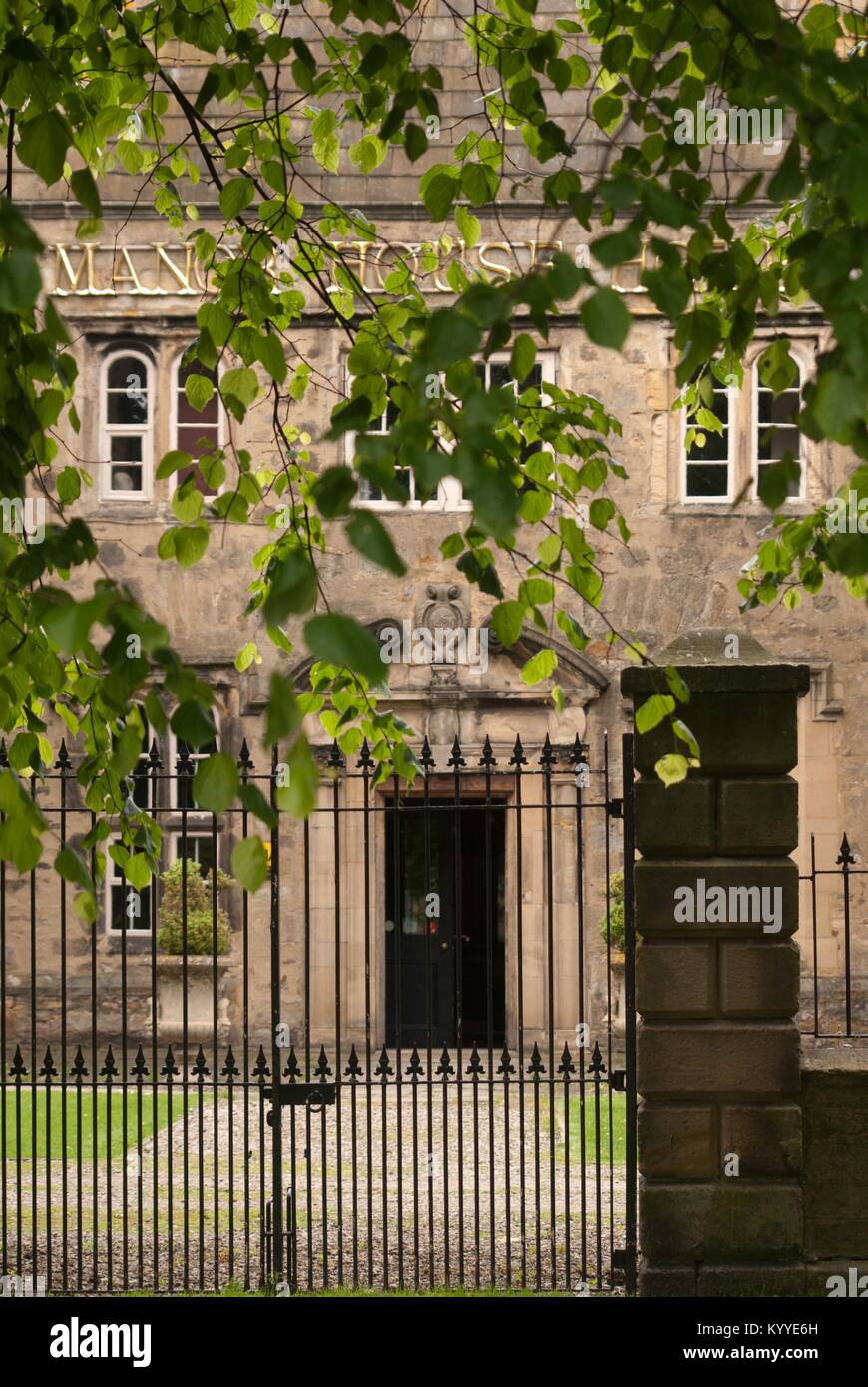Manor House Hotel, West Auckland, County Durham Stock Photo Alamy