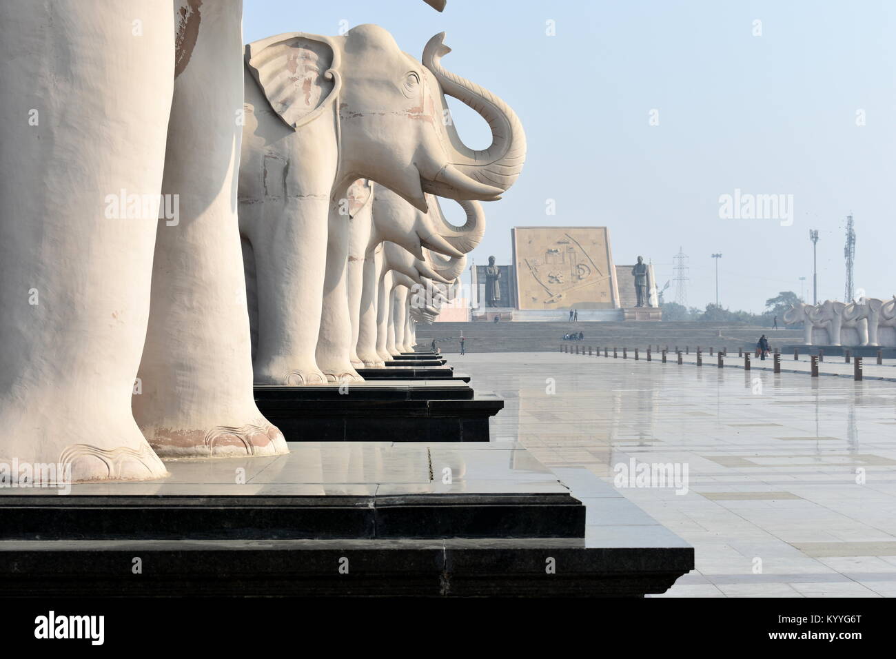 Hathi deergha (Elephant Square), Ambedkar memorial park, Lucknow, India
