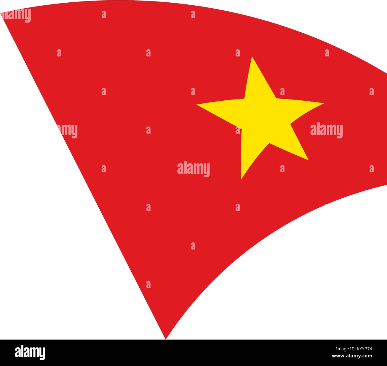 Vietnam Flag, Vector Illustration Stock Vector Image & Art - Alamy