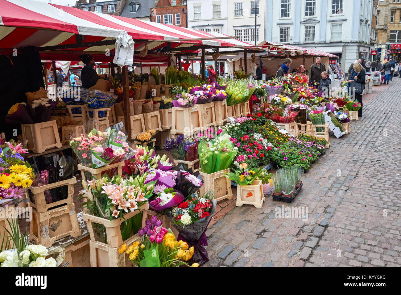 Northampton Market, Northampton, England United Kingdom UK Stock Photo