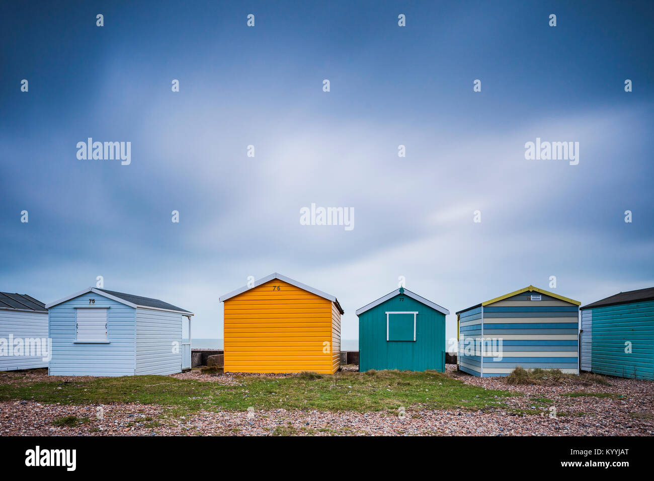 Shoreham beach huts hires stock photography and images Alamy