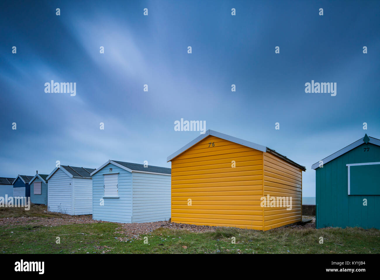 Shoreham beach huts hires stock photography and images Alamy