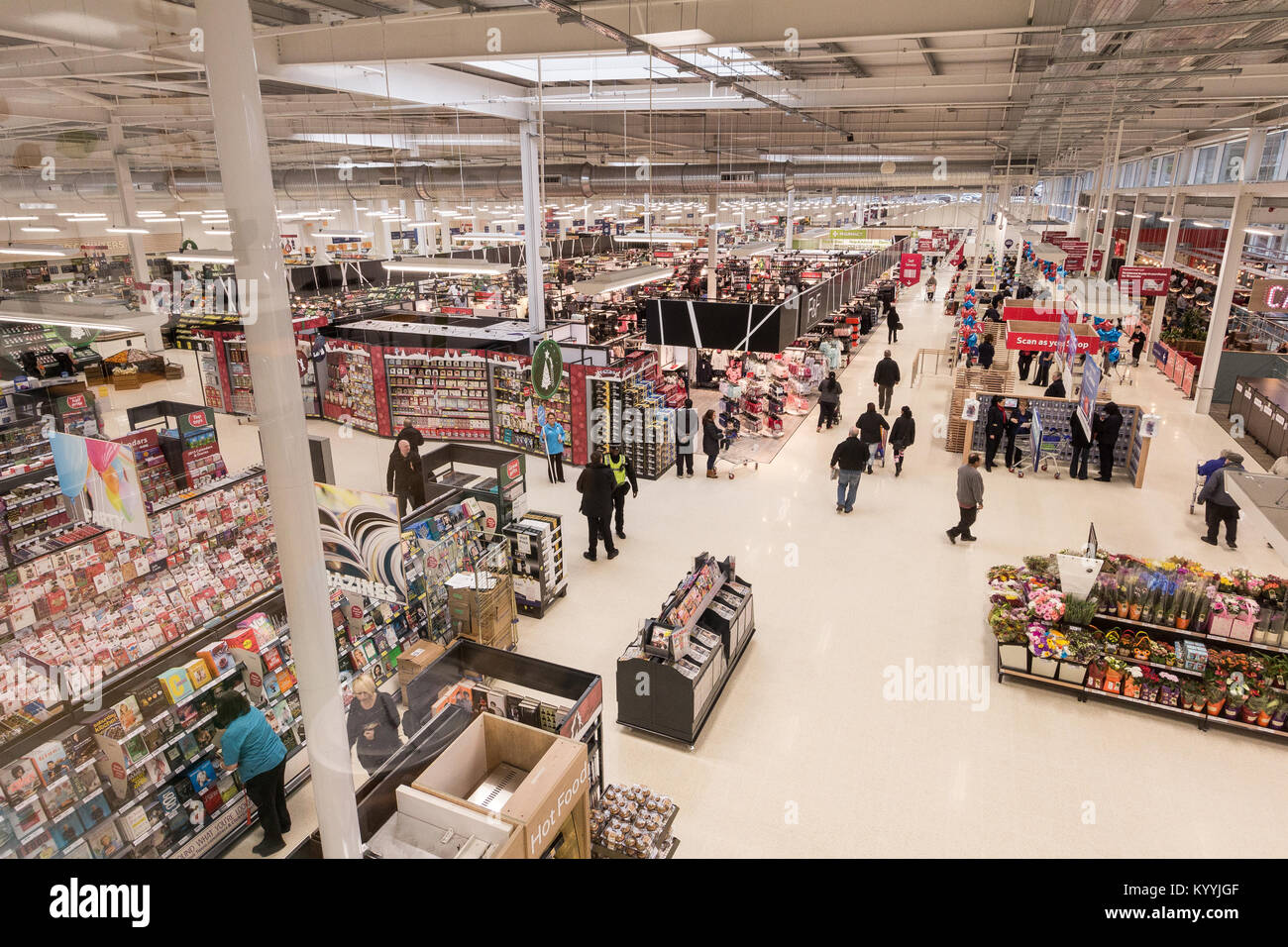 Tesco warehouse hires stock photography and images Alamy