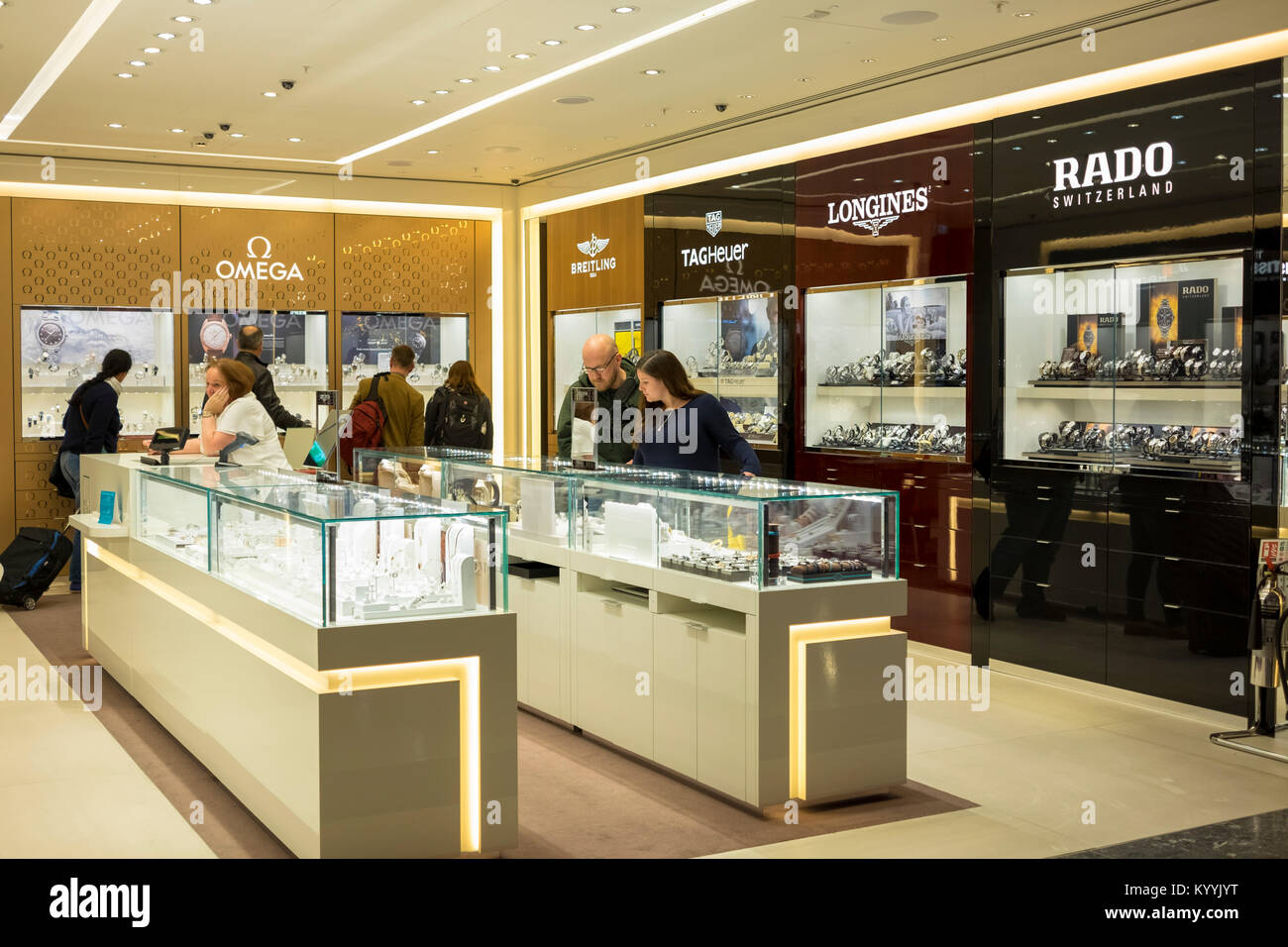 Watches of switzerland store heathrow tax free