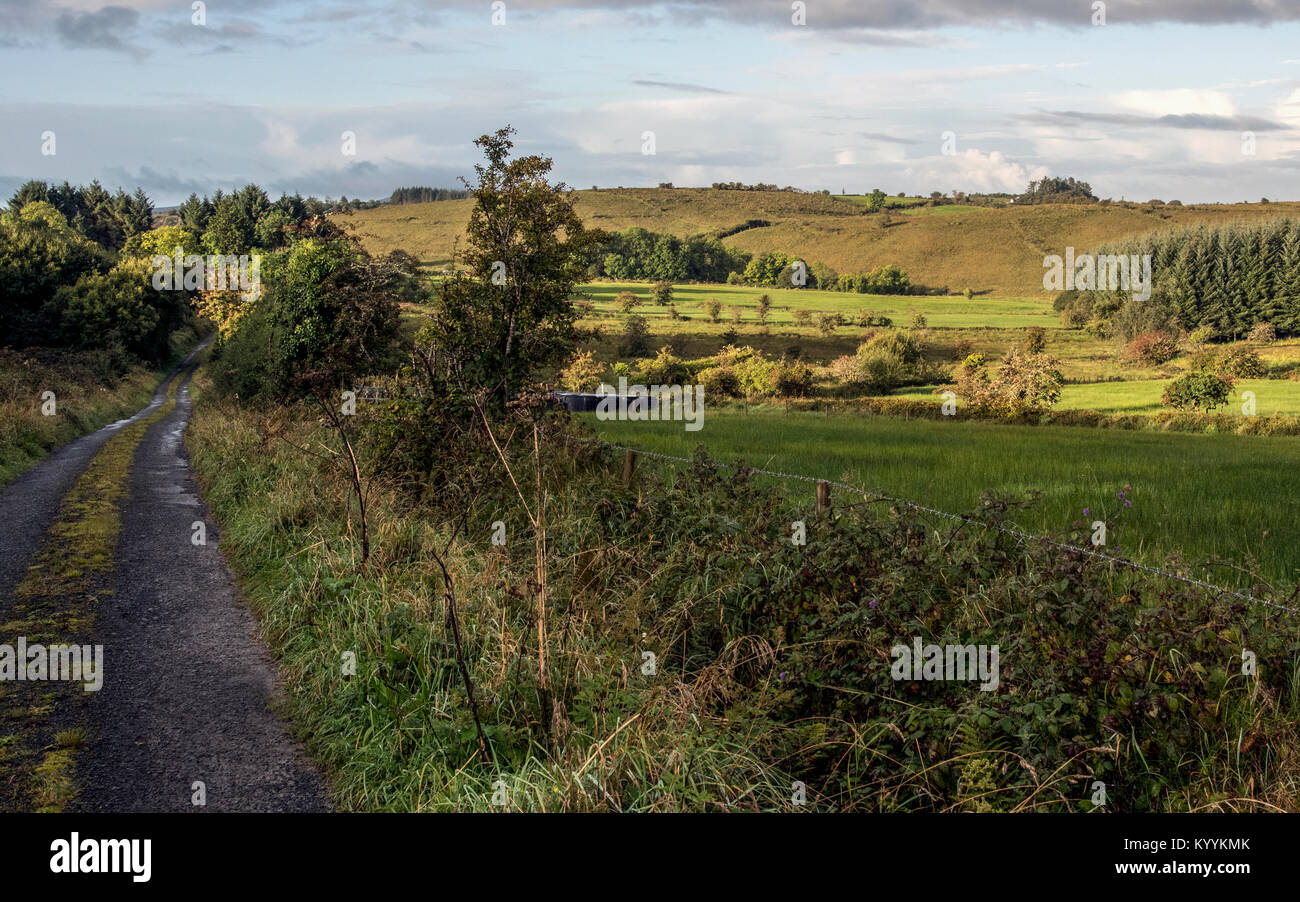 Knockbreenagh Town Lands, Sligo Ireland Stock Photo