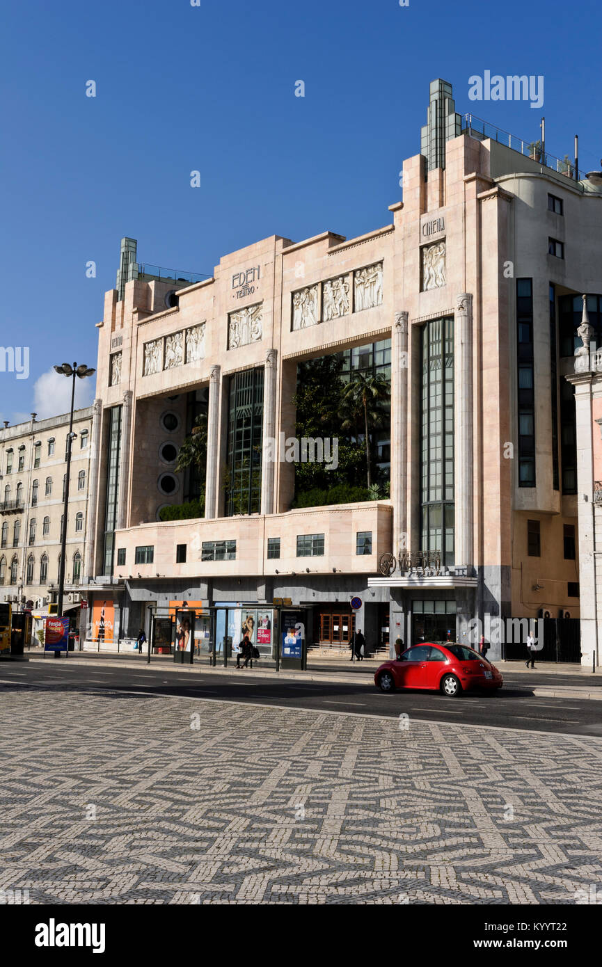 Eden Teatro (Cinema/Theatre), Lisbon, Portugal. It opened in 1931 and
