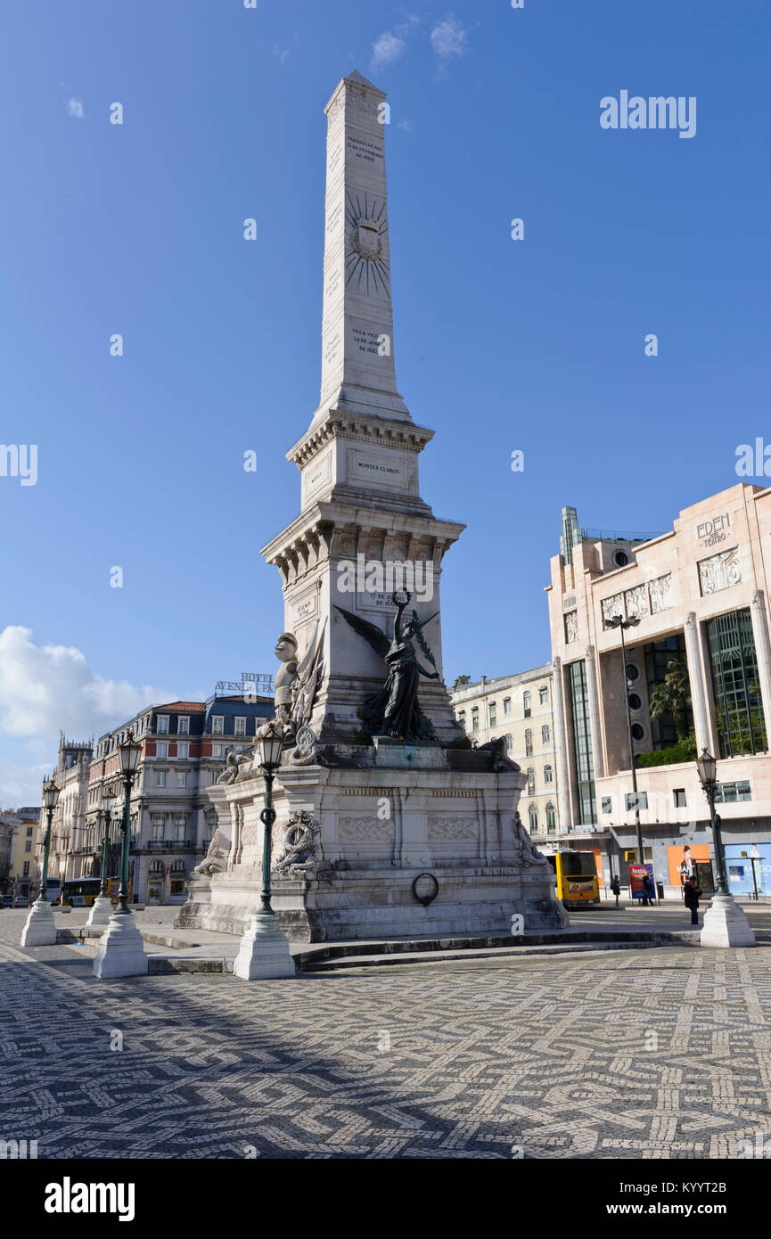 Plaza praca dos restauradores plaza hi-res stock photography and images ...