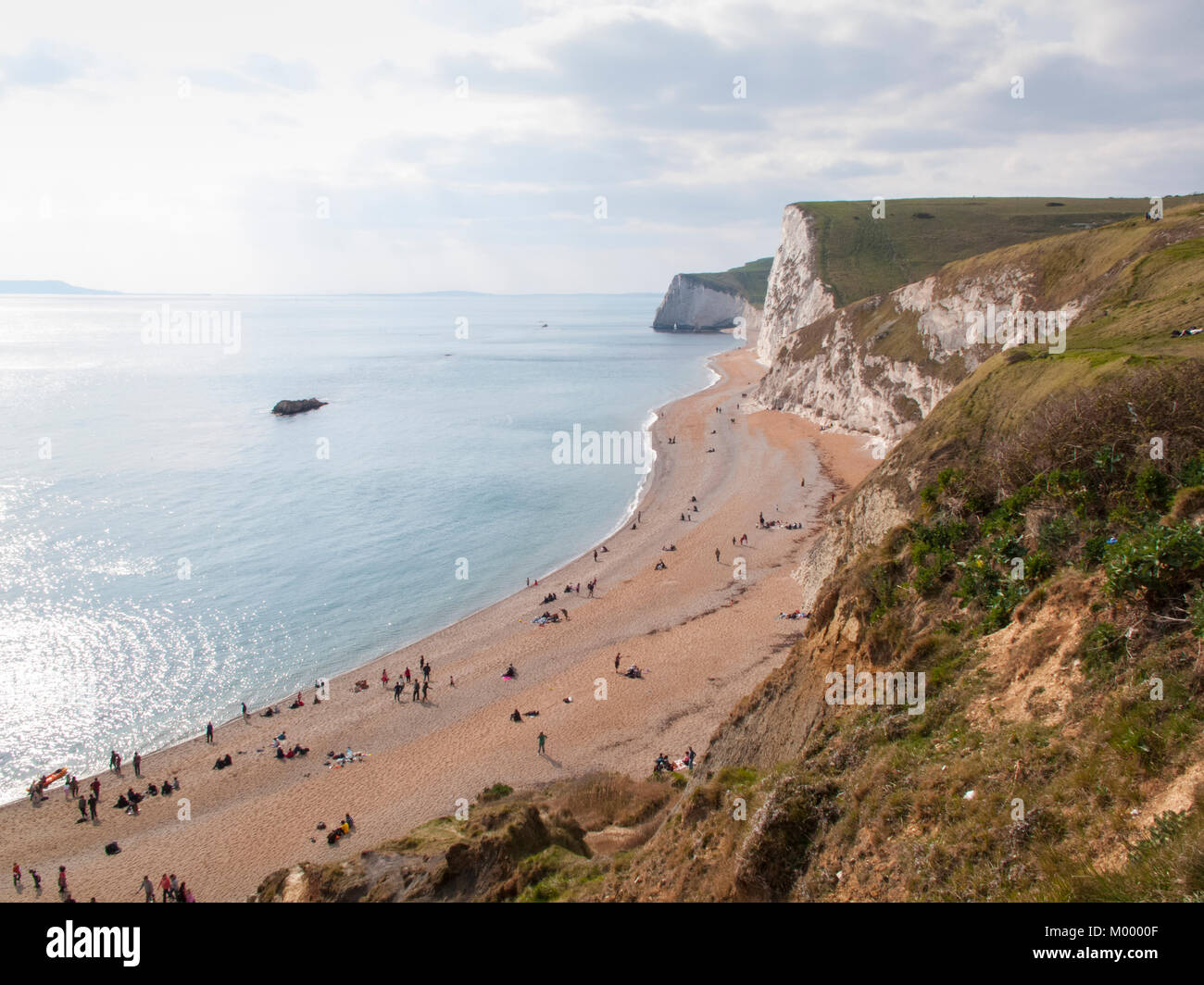 Durdle Door beach Stock Photo Alamy