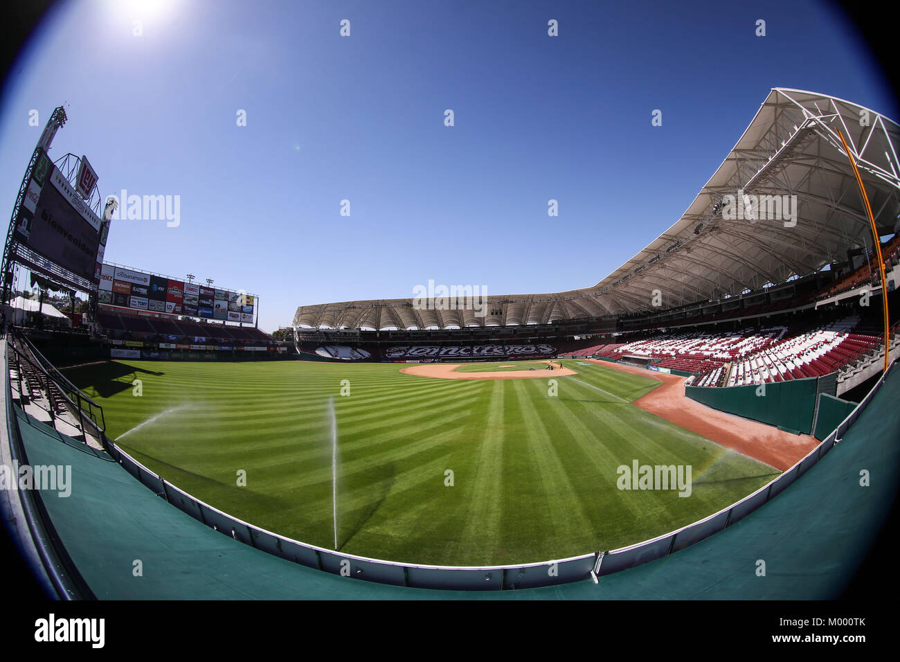 Vista panorámica del Nuevo Estadio de los Tomateros de Culiacán, sede ...