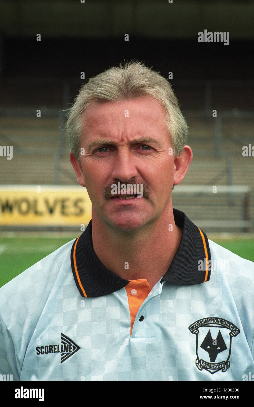 Wolverhampton Wanderers Football Club team portraits 8/8/90 Barry