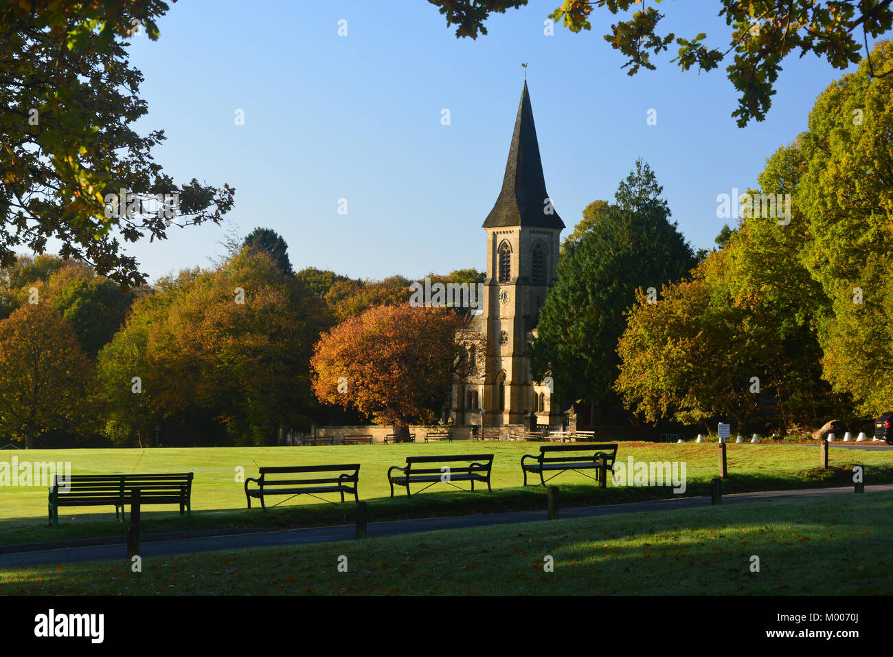 St Peter's Church, Southborough, Kent Stock Photo