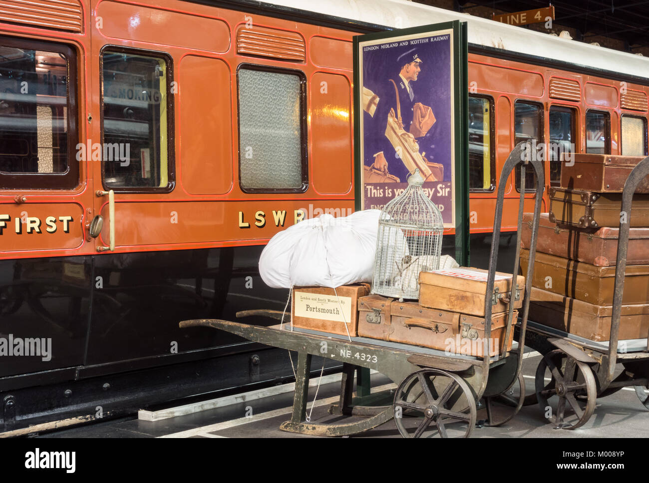 The National Railway Museum in York, Yorkshire, England. UK Stock Photo