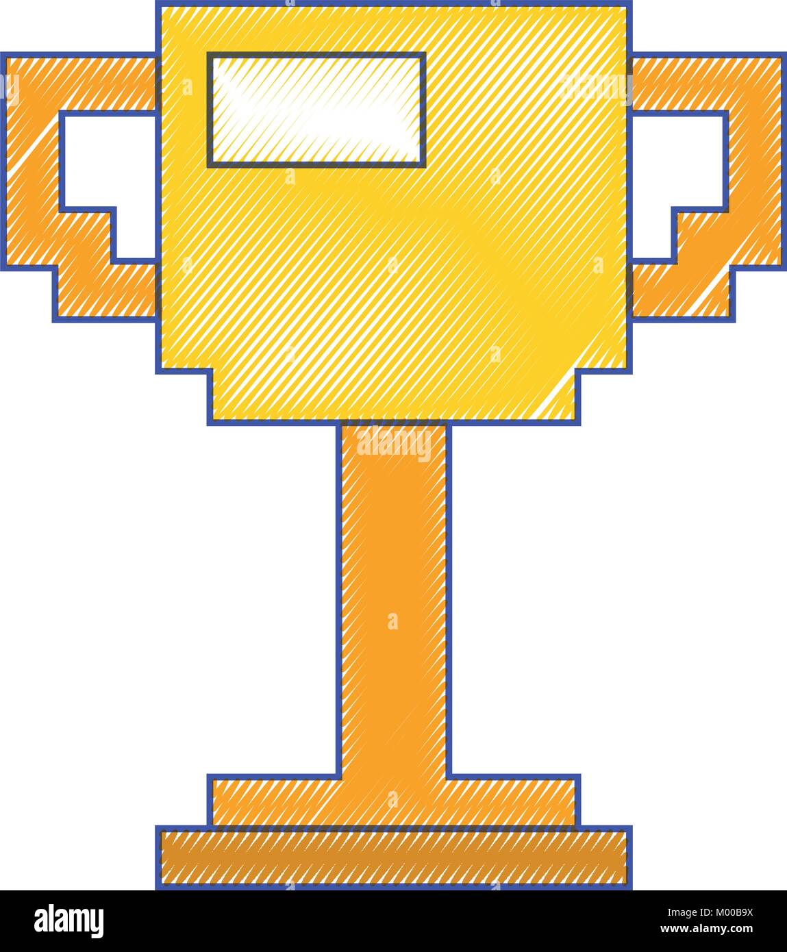 trophy pixelated game award winner Stock Vector Image & Art - Alamy