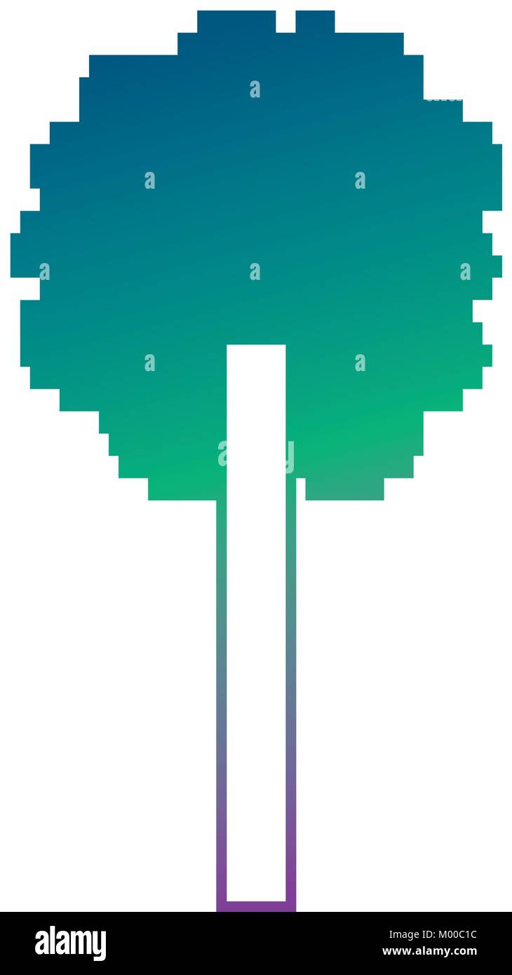 Shade shady tree Stock Vector Images - Alamy