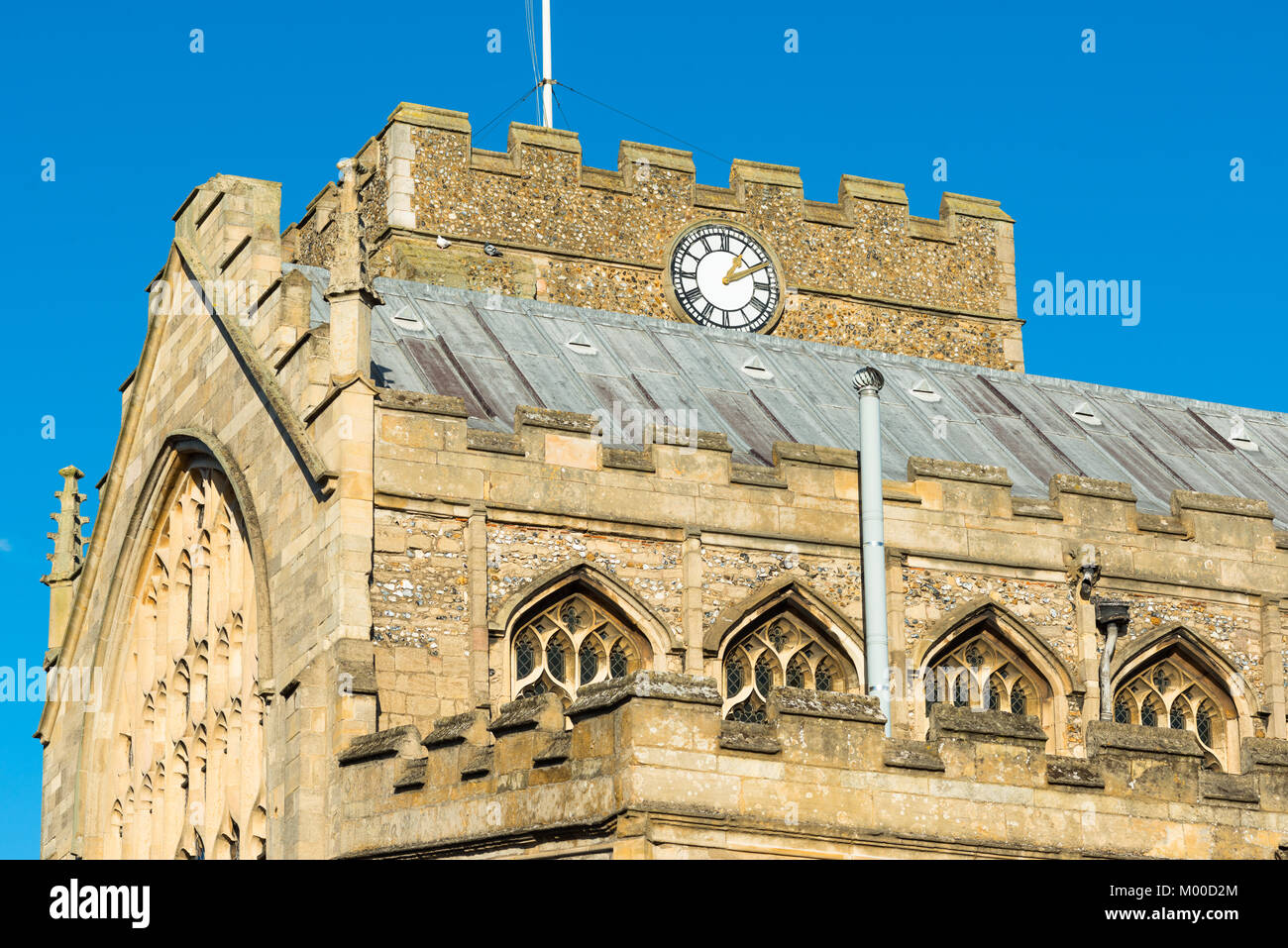 St Mary's Church in Crown Street, Bury St. Edmunds, Suffolk, England