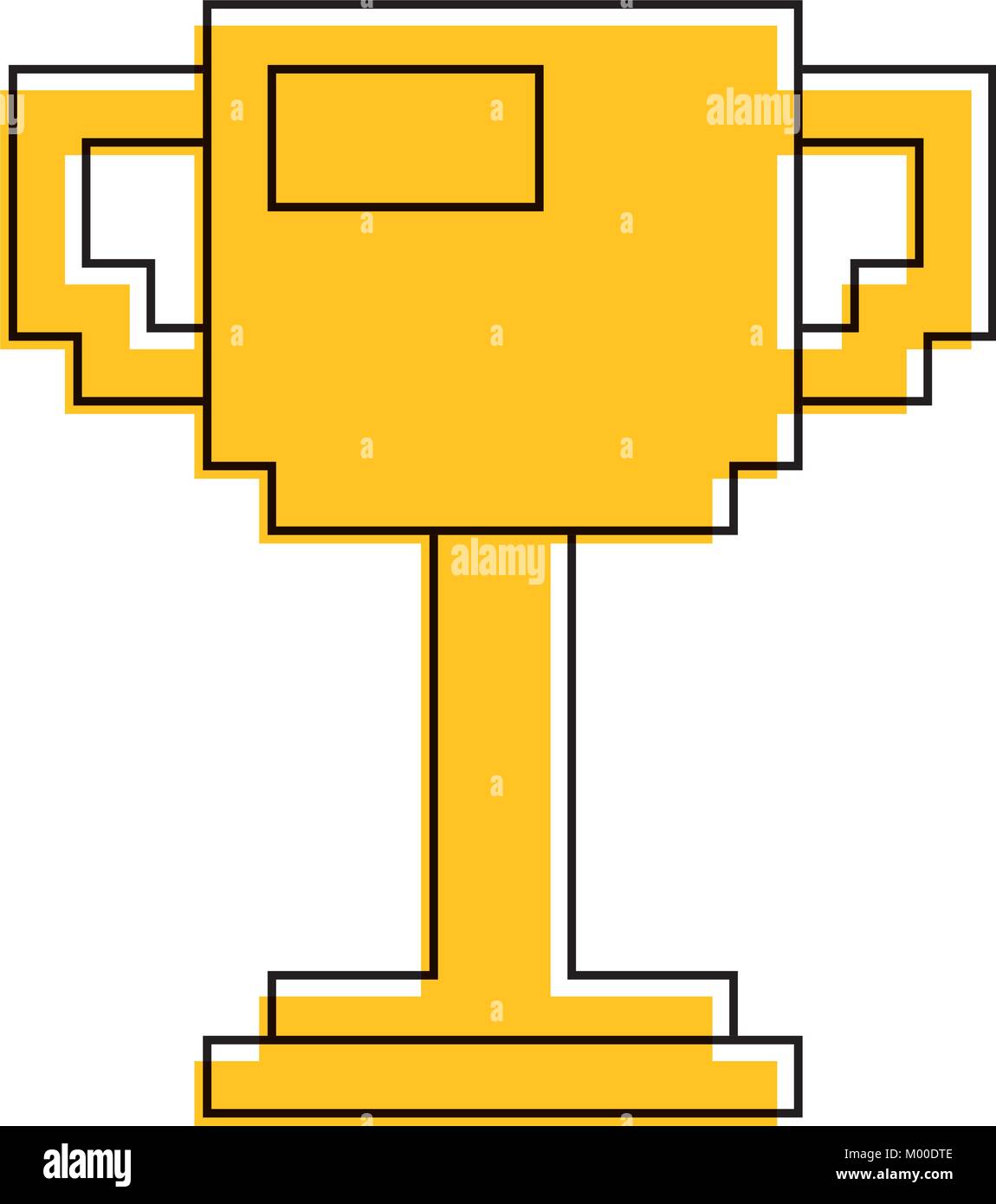 trohpy pixelated game award winner Stock Vector Image & Art - Alamy