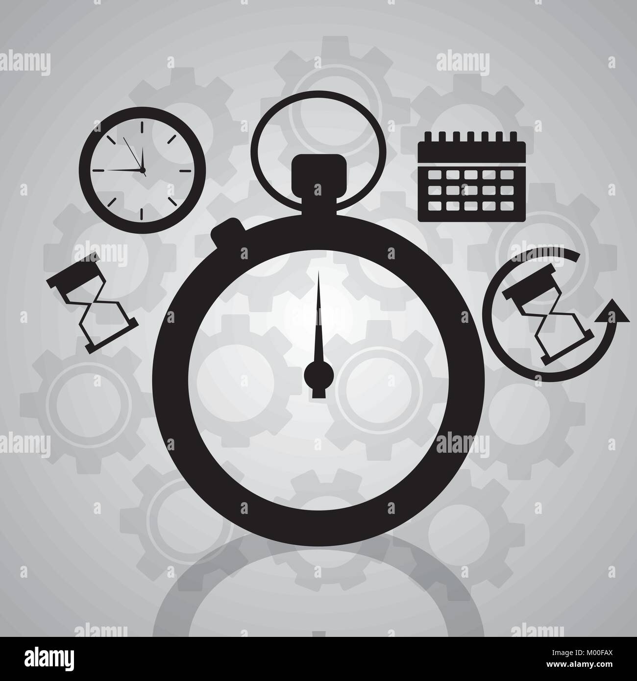 time chronometer clock business plan Stock Vector Image & Art Alamy