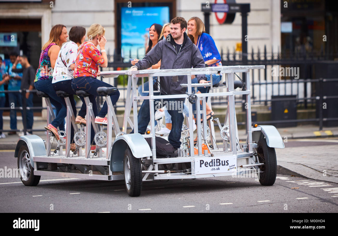 Pedal bus hires stock photography and images Alamy