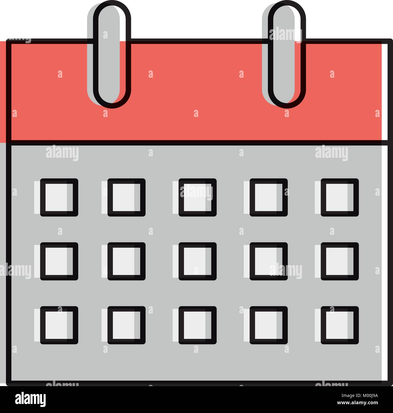 calendar reminder isolated icon Stock Vector Image & Art - Alamy
