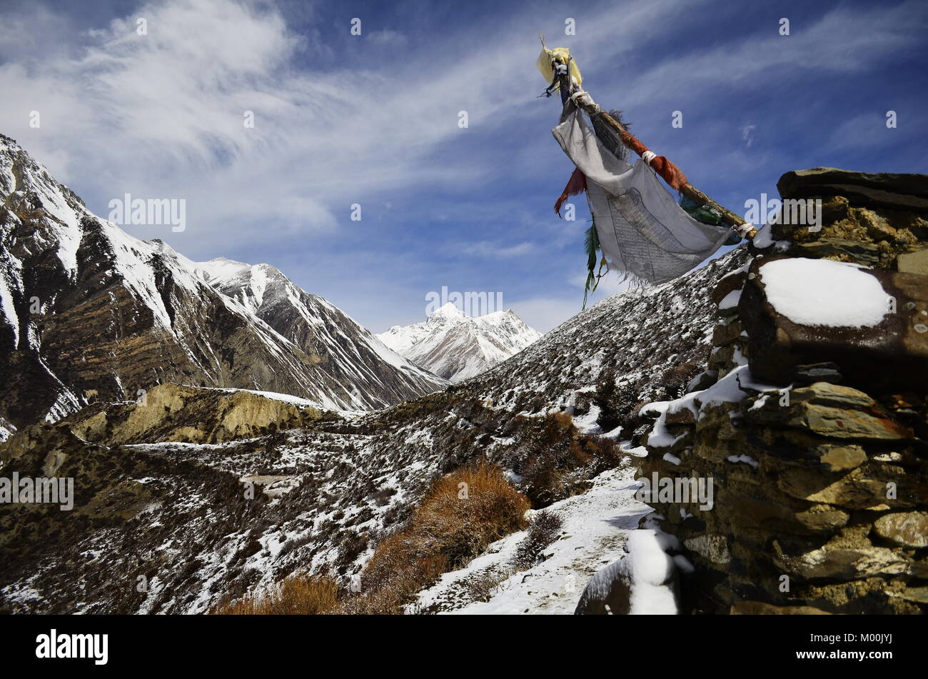 Annapurna Circuit Trek, Nepal Stock Photo - Alamy