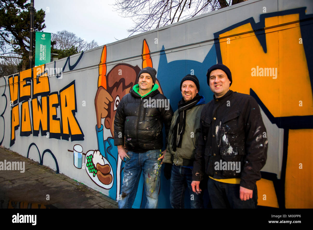 Cardiff, UK. 17th Jan, 2018. Oner Signs, a successful print and design