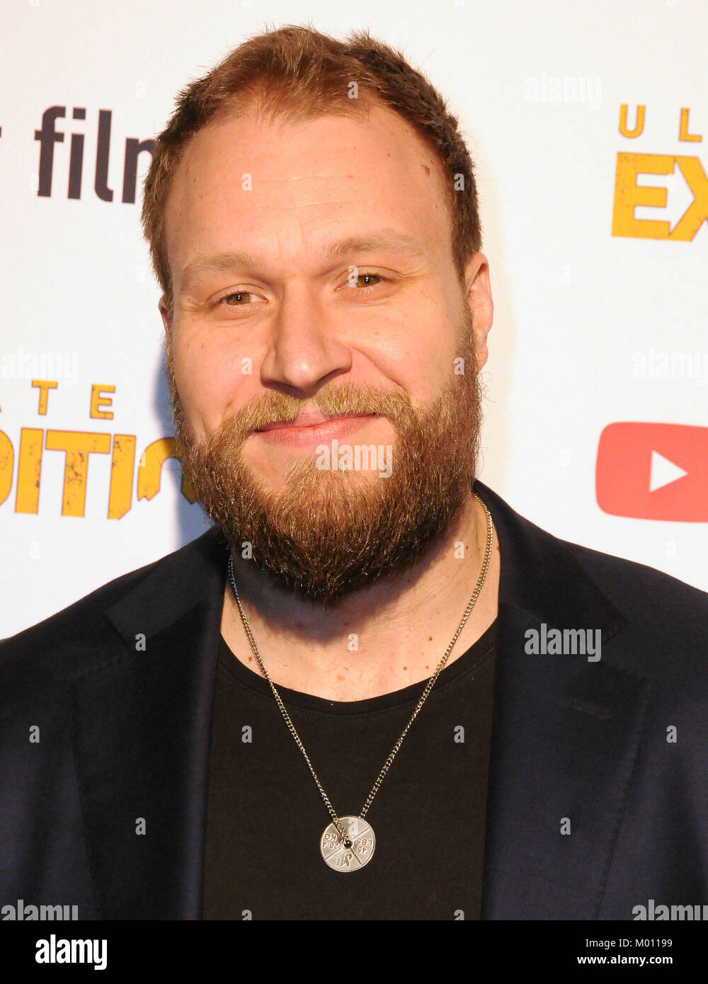 Los Angeles, California, USA. 17th Jan, 2017. YouTuber Furious Pete attends Jukka Hilden and