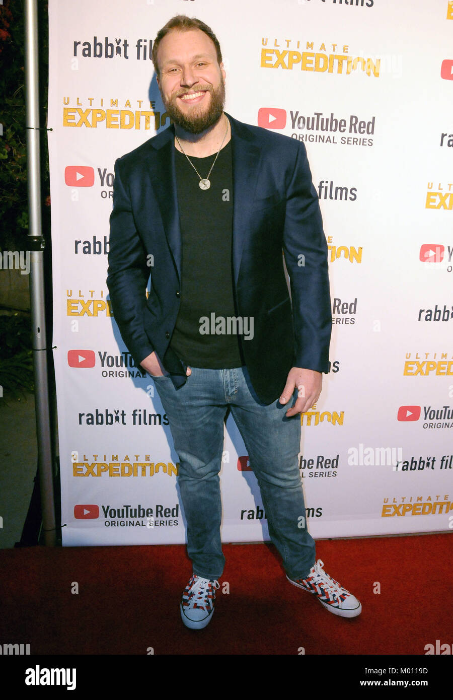 Los Angeles, California, USA. 17th Jan, 2017. YouTuber Furious Pete attends Jukka Hilden and