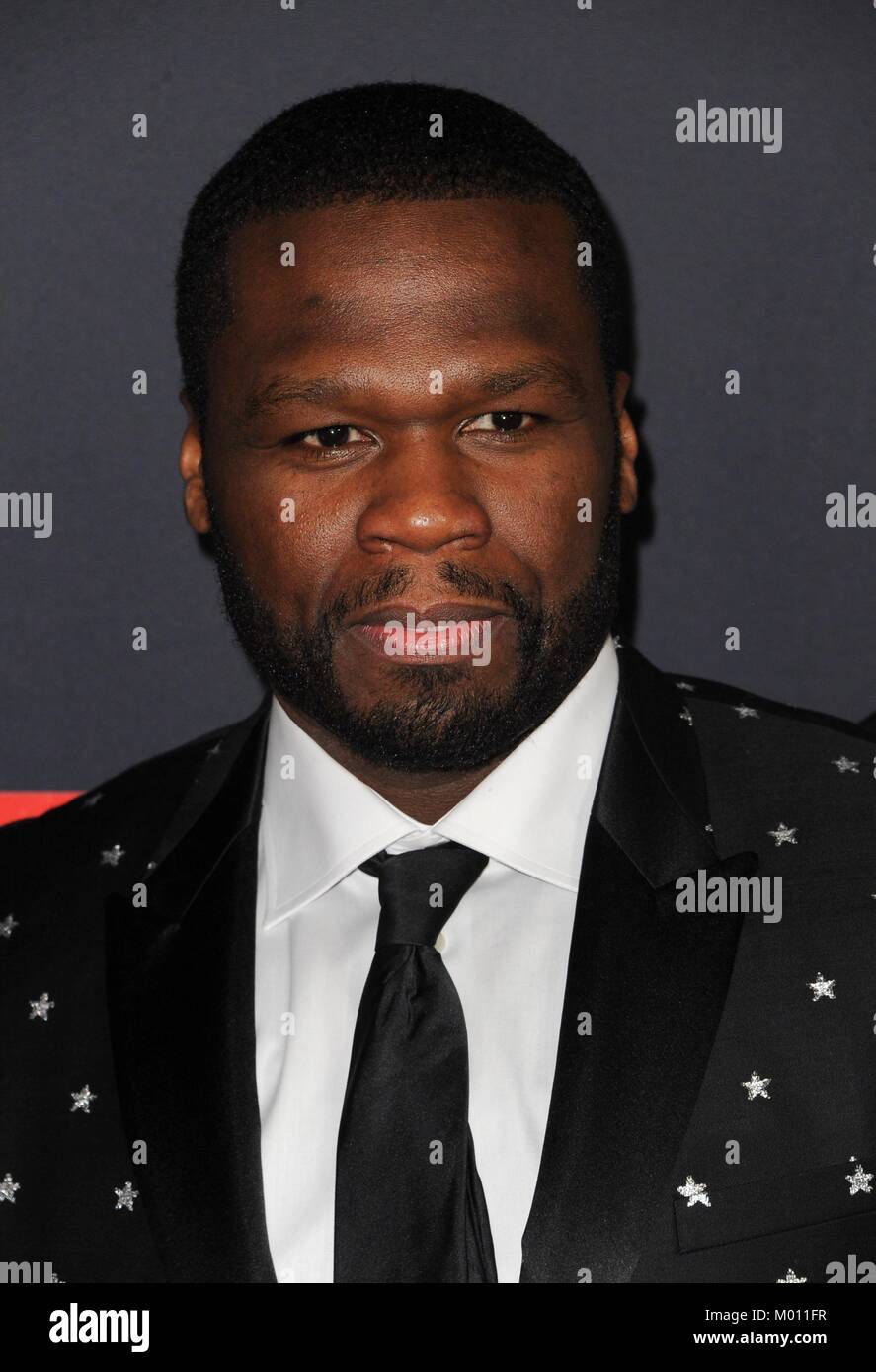 Los Angeles, CA, USA. 17th Jan, 2018. Curtis Jackson 50 cent at