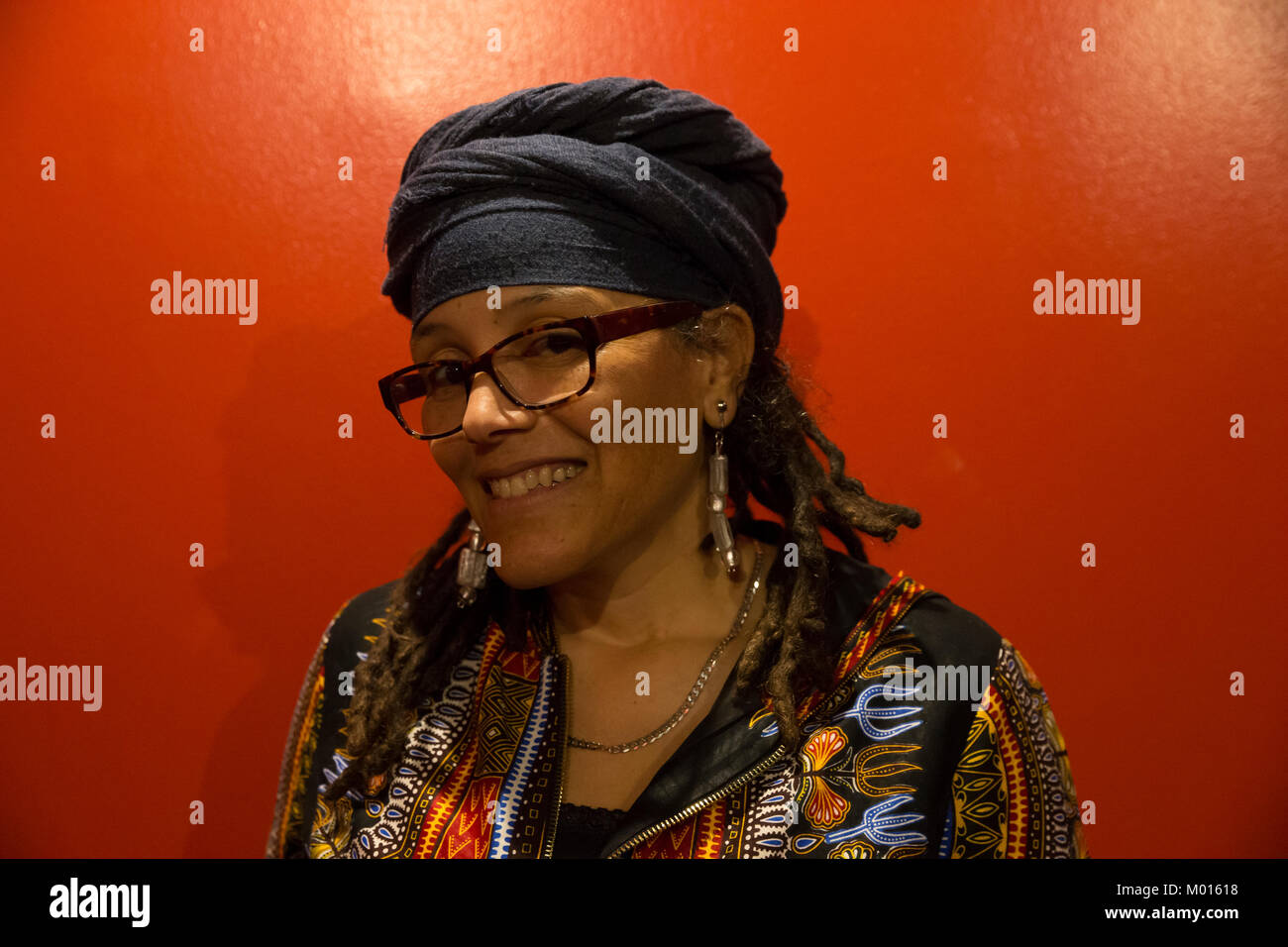 New York, NY - January 16, 2018: Nicole Mitchell presents Mandorla