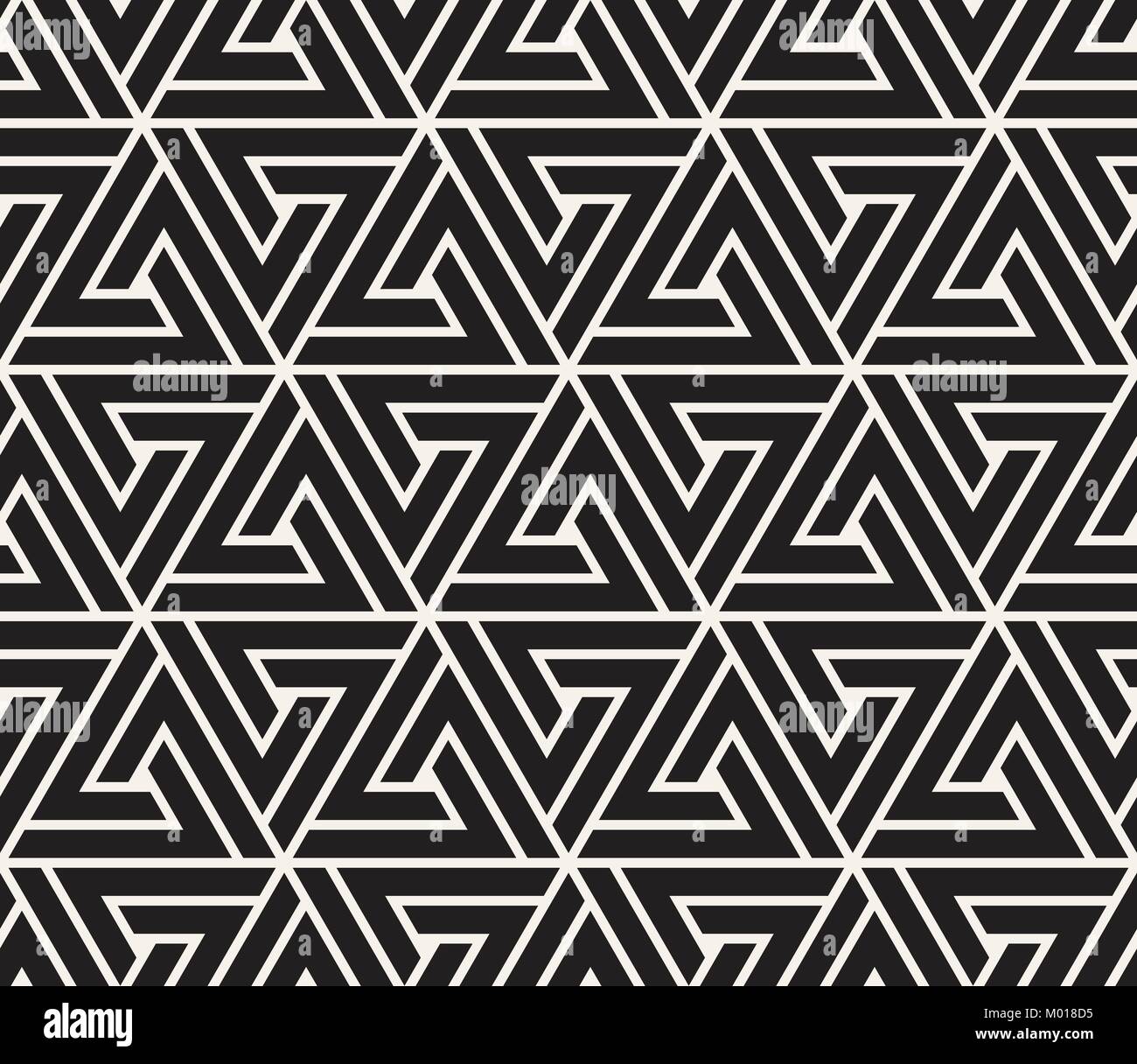 Vector seamless pattern. Modern stylish abstract texture. Repeating ...