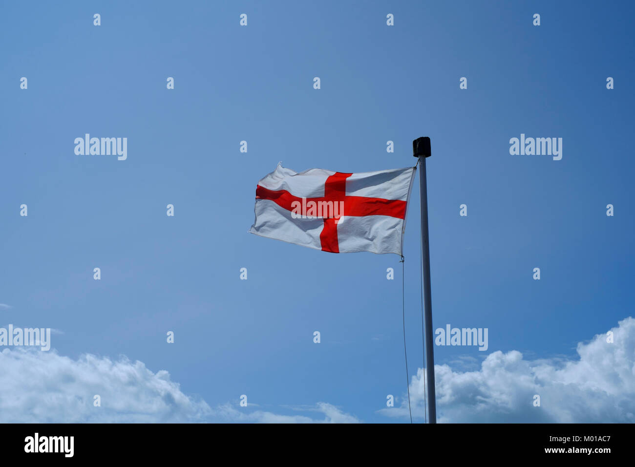 St George's cross flag Stock Photo