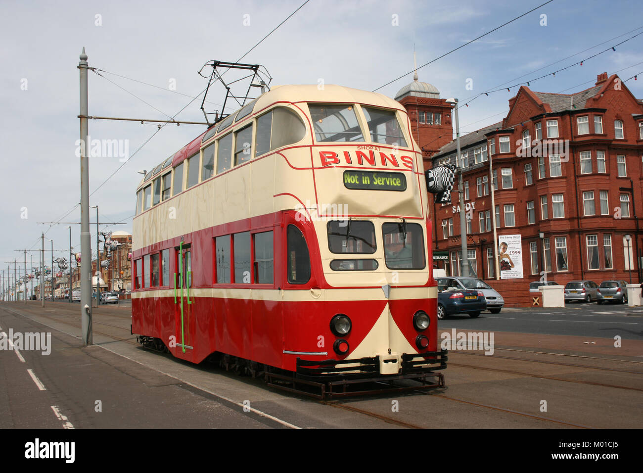 Blackpool number 703 in Sunderland number 101 - 1934 Balloon Car type ...