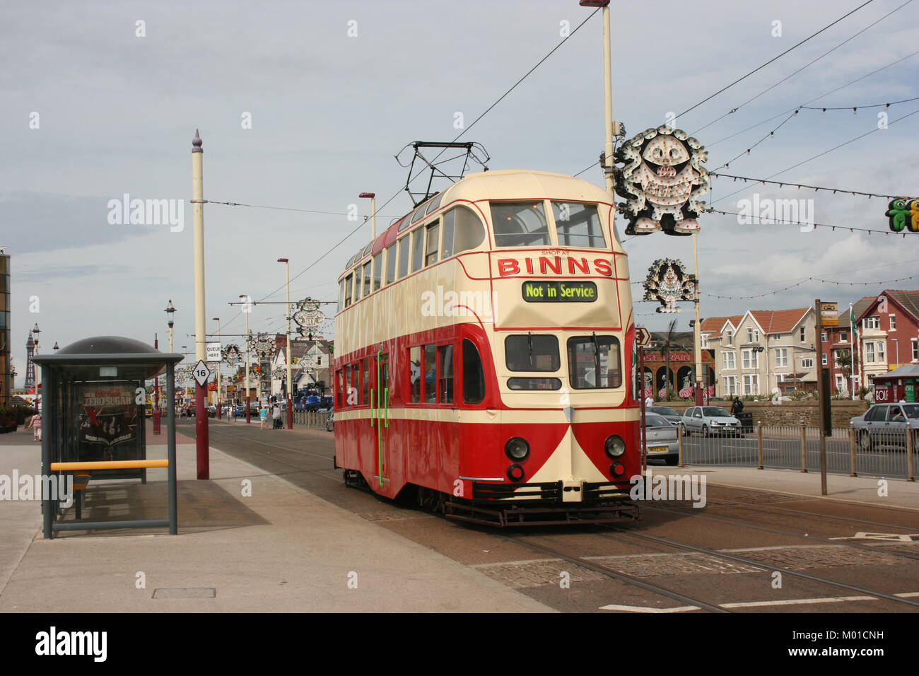 Blackpool number 703 in Sunderland number 101 - 1934 Balloon Car type ...