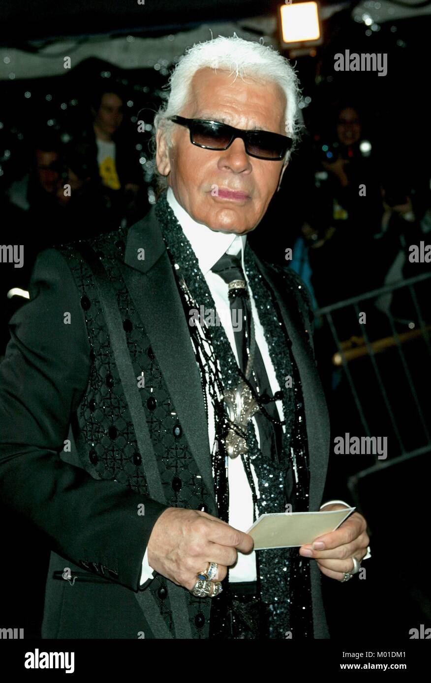Karl Lagerfeld 2004 Costume Institute Gala- Dangerous Liaisons, at The ...