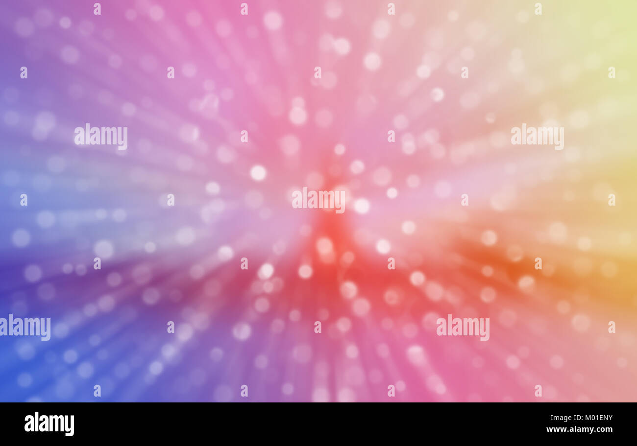 abstract background with bokeh lights and stars Stock Photo - Alamy