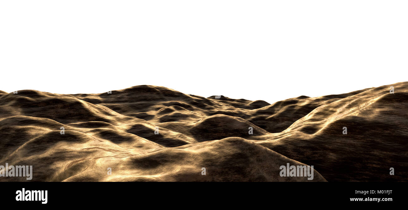 Isolated background of brown clay soil Stock Photo - Alamy