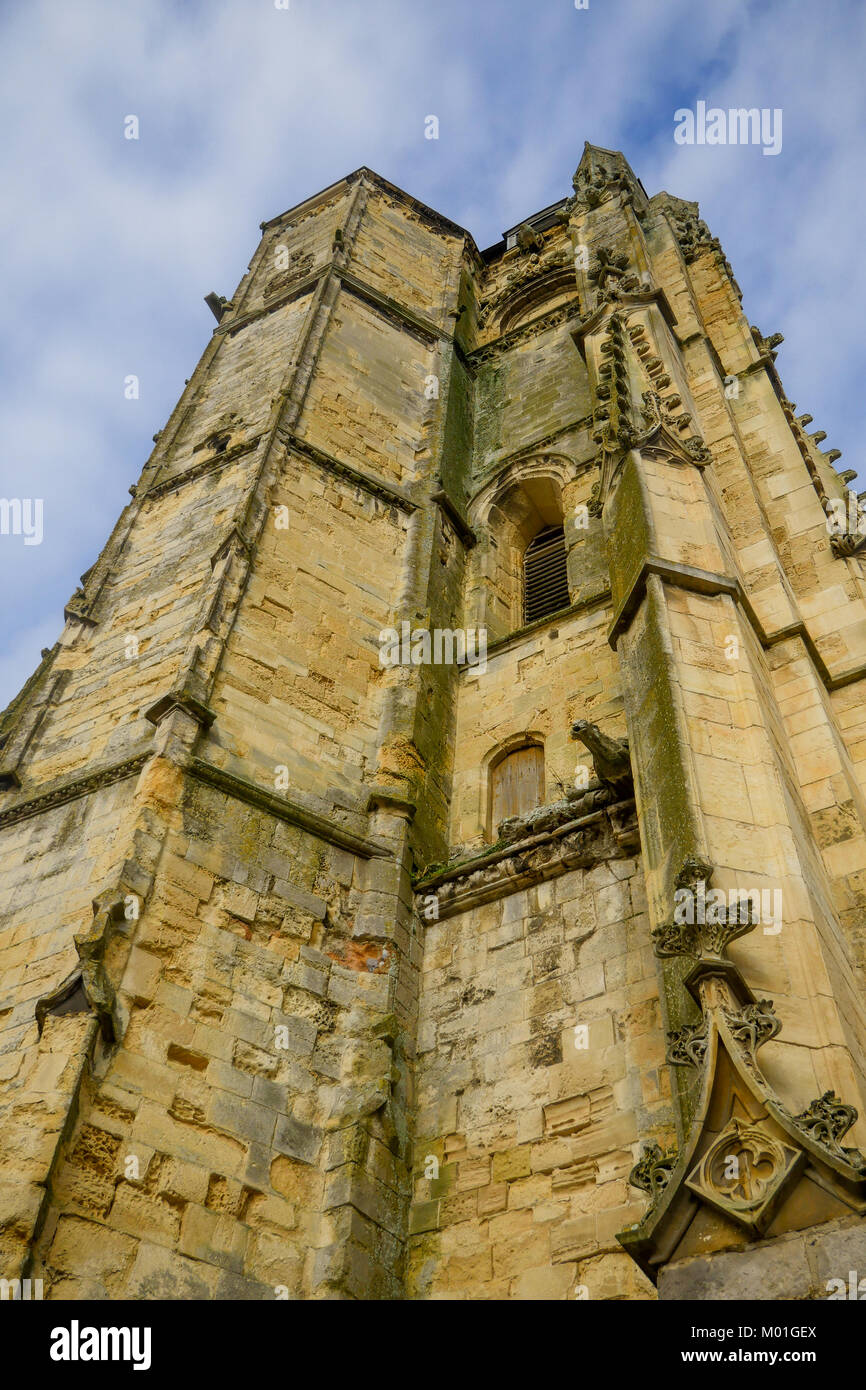 General view of SaintJacques church, Le Treport, SeineMaritime