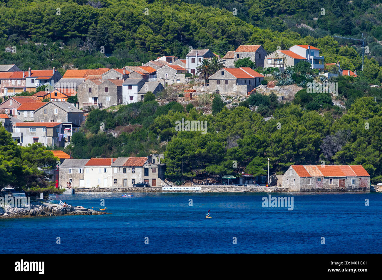 Summer on Island Iz, Croatia Stock Photo Alamy