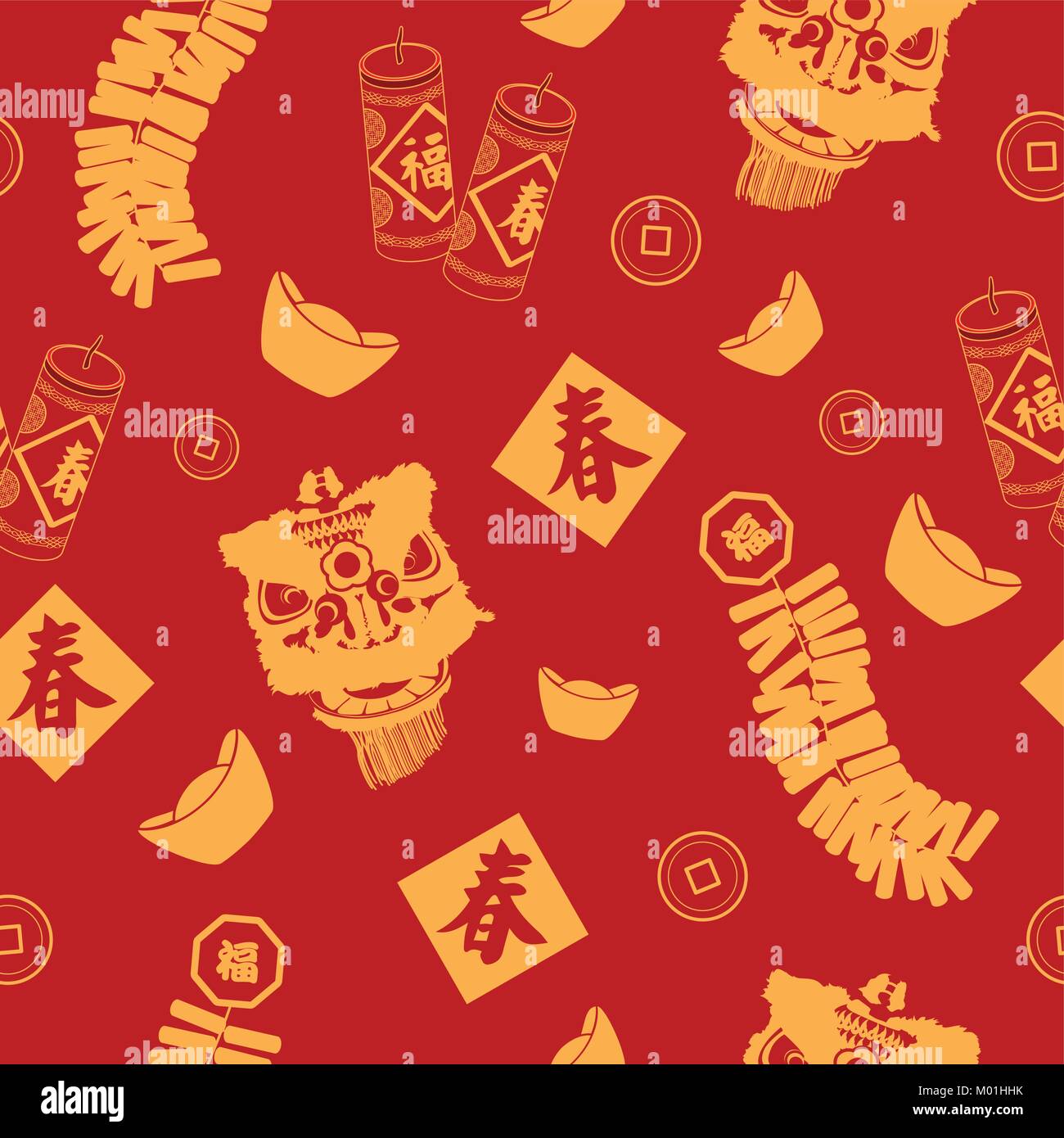 chinese new year wall scroll fire rooster