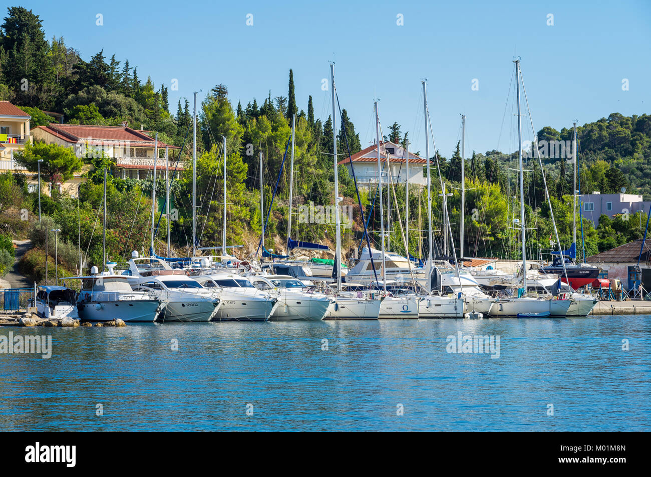 Summer on Island Iz, Croatia Stock Photo Alamy