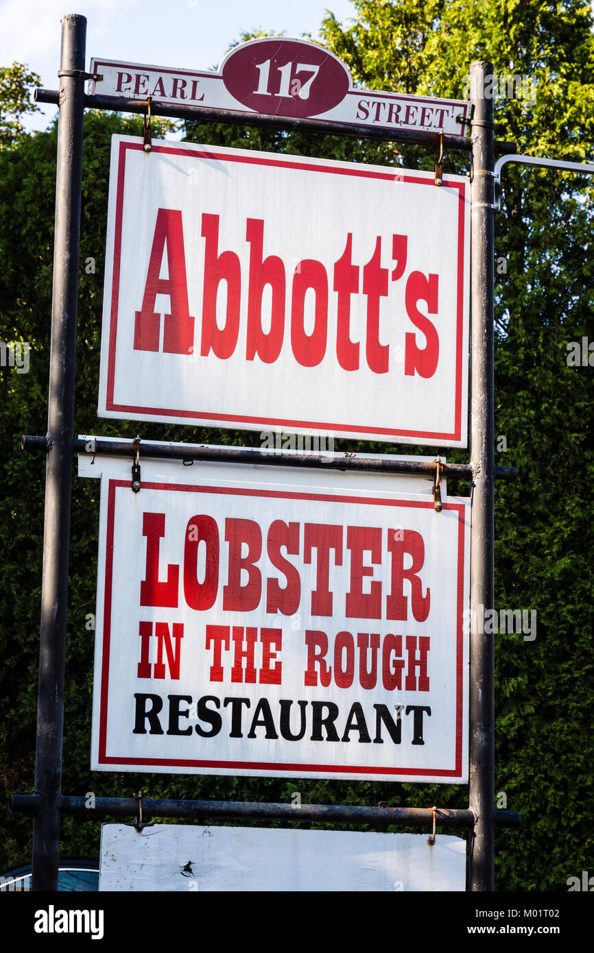 Abbott's Lobster In the Rough Noank, Connecticut, USA Stock Photo Alamy