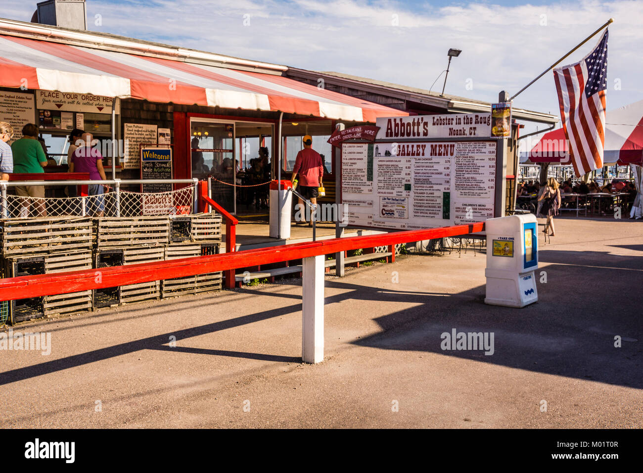 Abbott's Lobster In the Rough Noank, Connecticut, USA Stock Photo Alamy